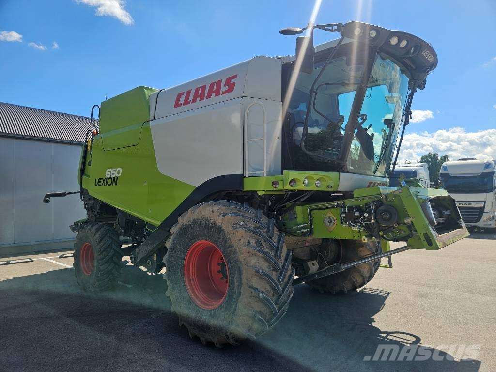 CLAAS Lexion 660 Θεριζοαλωνιστικές μηχανές