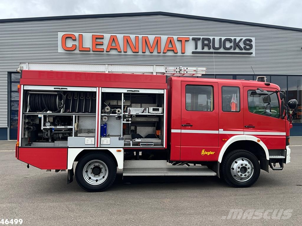 Mercedes-Benz Atego 918 4x4 ZIEGLER Feuerwehr / materiaalwagen J Camiones de bomberos
