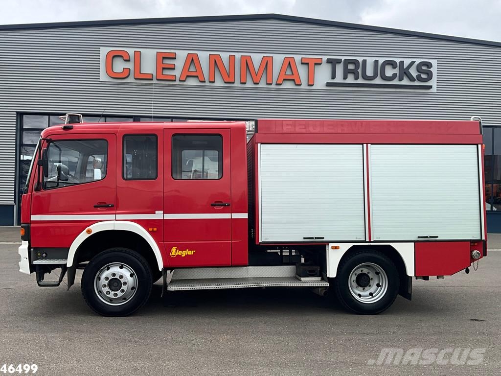 Mercedes-Benz Atego 918 4x4 ZIEGLER Feuerwehr / materiaalwagen J Camiones de bomberos