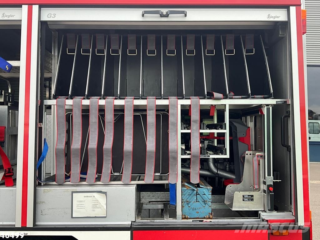 Mercedes-Benz Atego 918 4x4 ZIEGLER Feuerwehr / materiaalwagen J Camiones de bomberos