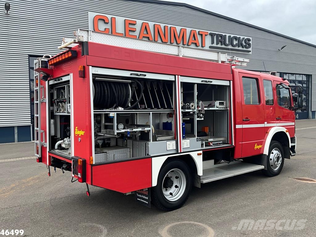 Mercedes-Benz Atego 918 4x4 ZIEGLER Feuerwehr / materiaalwagen J Camiones de bomberos