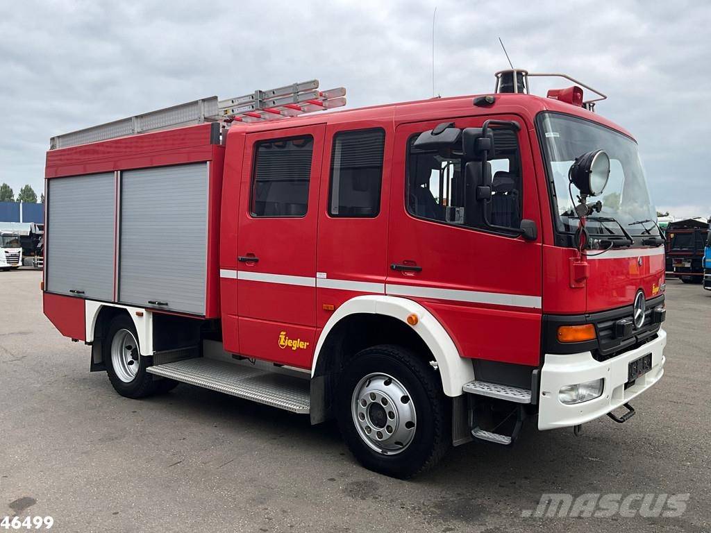 Mercedes-Benz Atego 918 4x4 ZIEGLER Feuerwehr / materiaalwagen J Camiones de bomberos