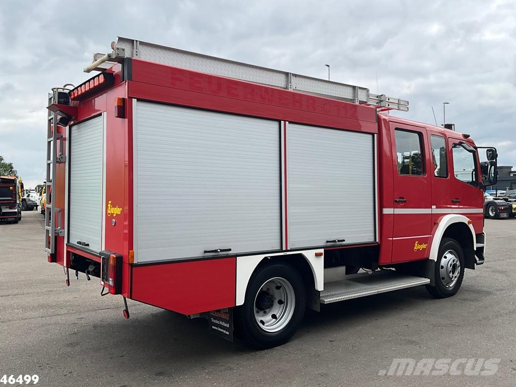 Mercedes-Benz Atego 918 4x4 ZIEGLER Feuerwehr / materiaalwagen J Camiones de bomberos