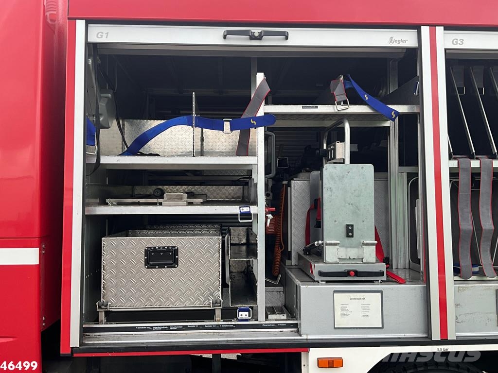 Mercedes-Benz Atego 918 4x4 ZIEGLER Feuerwehr / materiaalwagen J Camiones de bomberos