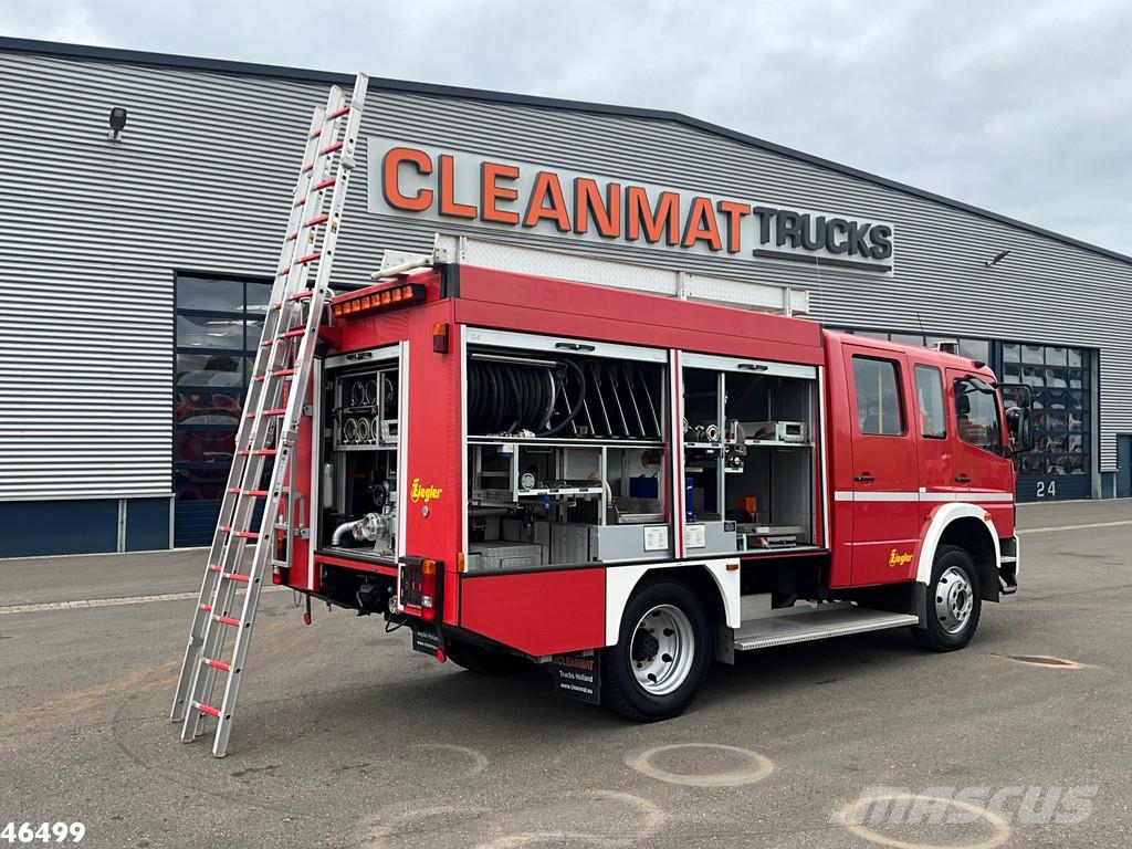 Mercedes-Benz Atego 918 4x4 ZIEGLER Feuerwehr / materiaalwagen J Camiones de bomberos