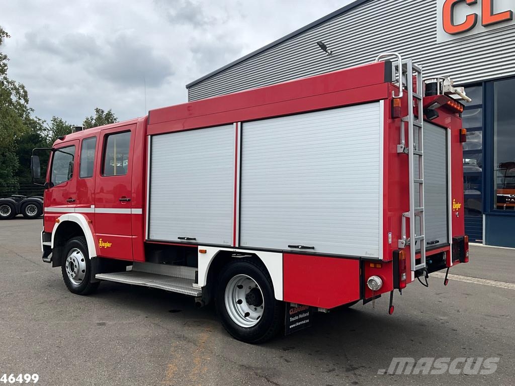Mercedes-Benz Atego 918 4x4 ZIEGLER Feuerwehr / materiaalwagen J Camiones de bomberos
