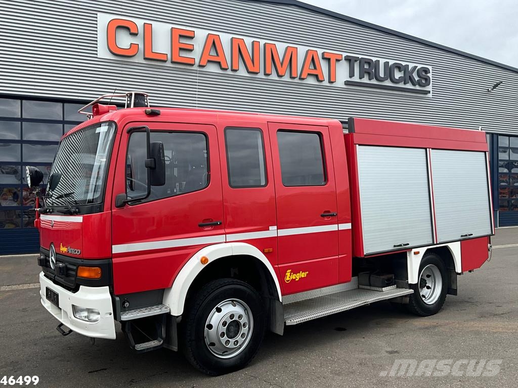 Mercedes-Benz Atego 918 4x4 ZIEGLER Feuerwehr / materiaalwagen J Camiones de bomberos