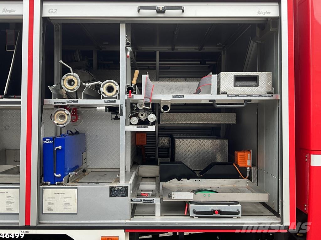 Mercedes-Benz Atego 918 4x4 ZIEGLER Feuerwehr / materiaalwagen J Camiones de bomberos