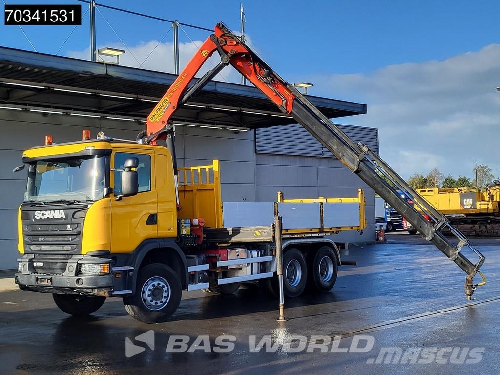 Scania G440 G 6X4 Palfinger PK18002 EH Crane Kran 7m3 Tip Грузовики-Самосвалы