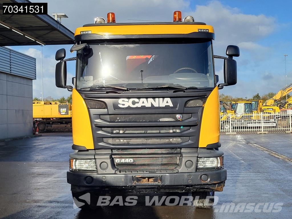 Scania G440 G 6X4 Palfinger PK18002 EH Crane Kran 7m3 Tip Грузовики-Самосвалы