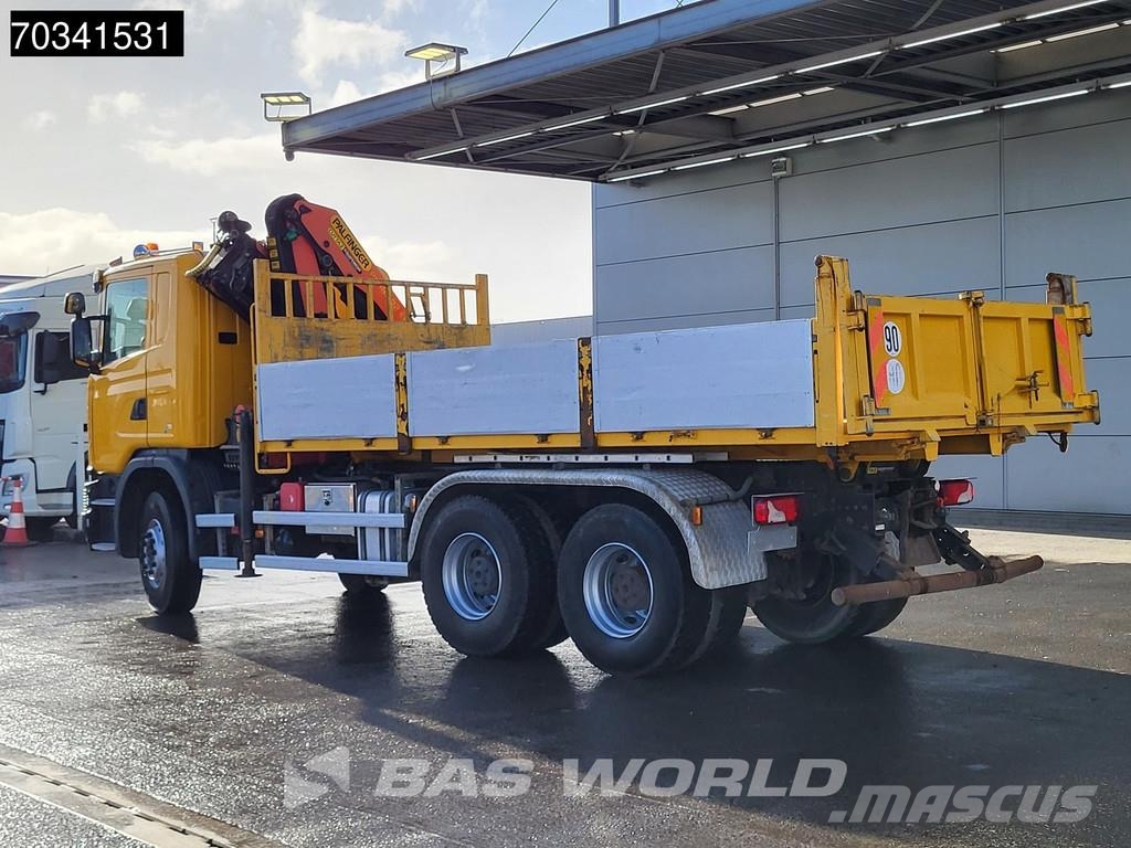 Scania G440 G 6X4 Palfinger PK18002 EH Crane Kran 7m3 Tip Грузовики-Самосвалы