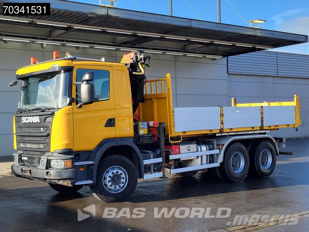 Scania G440 G 6X4 Palfinger PK18002 EH Crane Kran 7m3 Tip Грузовики-Самосвалы