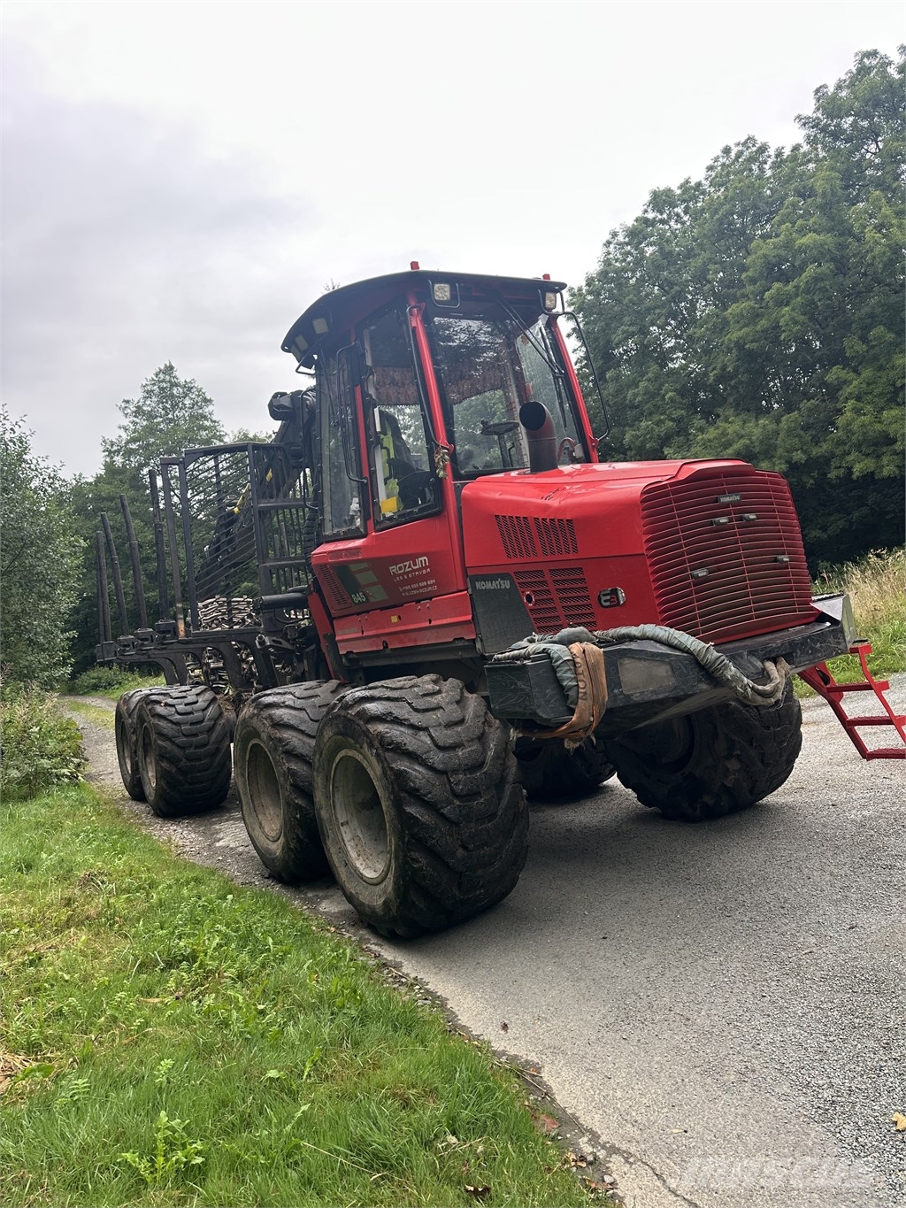 Komatsu 845 Forwarders