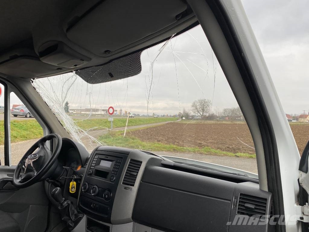 Mercedes-Benz SPRINTER 514Cdi / GAUBERT PC350 endommagée Camion porte engin