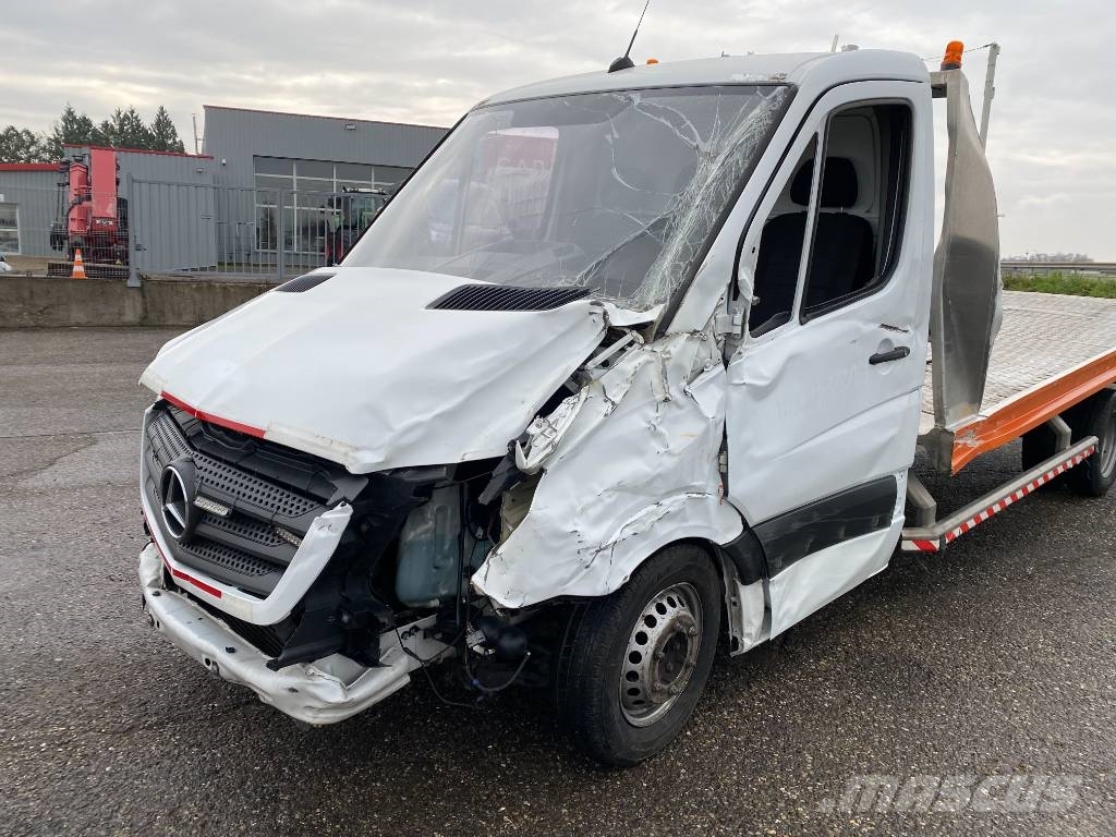 Mercedes-Benz SPRINTER 514Cdi / GAUBERT PC350 endommagée Camion porte engin