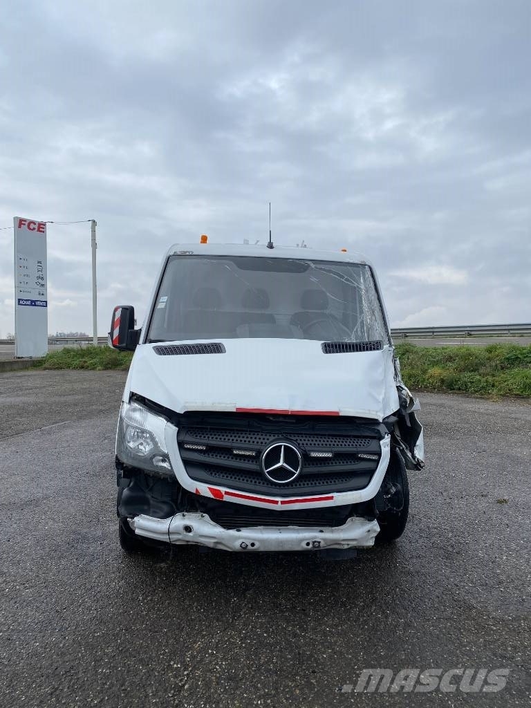 Mercedes-Benz SPRINTER 514Cdi / GAUBERT PC350 endommagée Camion porte engin