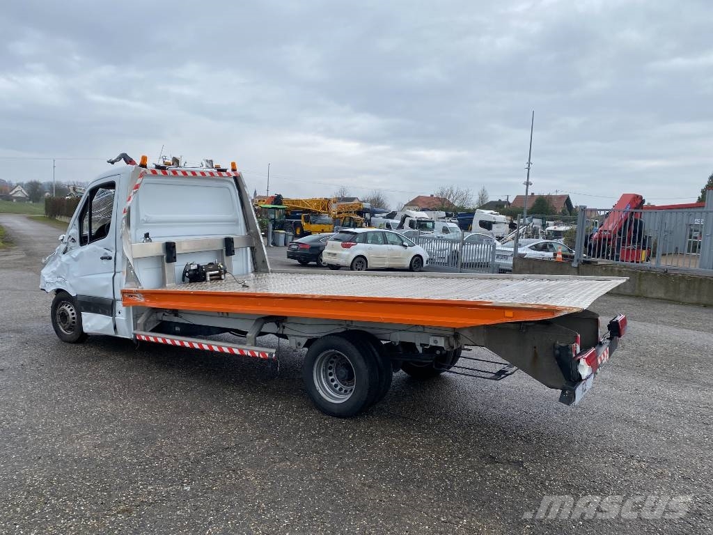 Mercedes-Benz SPRINTER 514Cdi / GAUBERT PC350 endommagée Camion porte engin