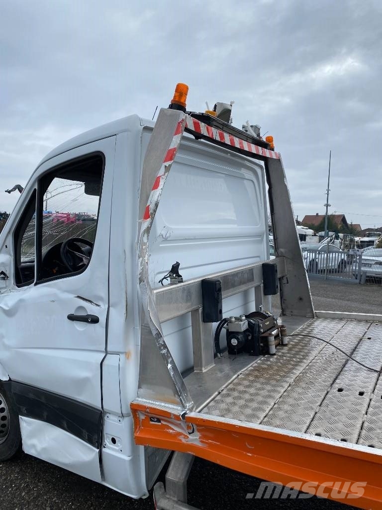 Mercedes-Benz SPRINTER 514Cdi / GAUBERT PC350 endommagée Camion porte engin
