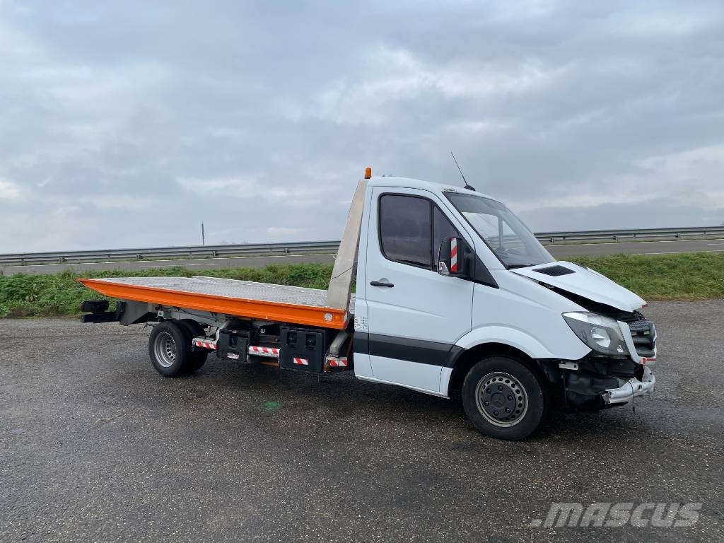 Mercedes-Benz SPRINTER 514Cdi / GAUBERT PC350 endommagée Camion porte engin