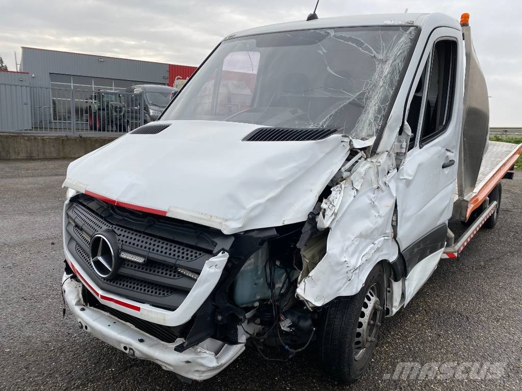 Mercedes-Benz SPRINTER 514Cdi / GAUBERT PC350 endommagée Camion porte engin