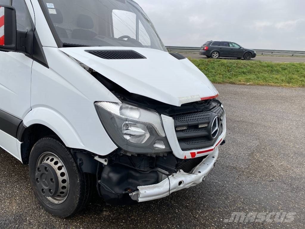 Mercedes-Benz SPRINTER 514Cdi / GAUBERT PC350 endommagée Camion porte engin