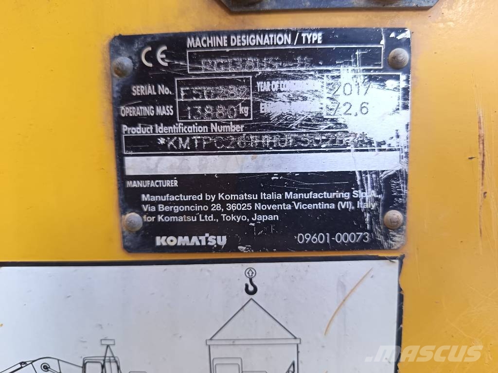 Komatsu PC 138 US-11 Εκσκαφείς με ερπύστριες