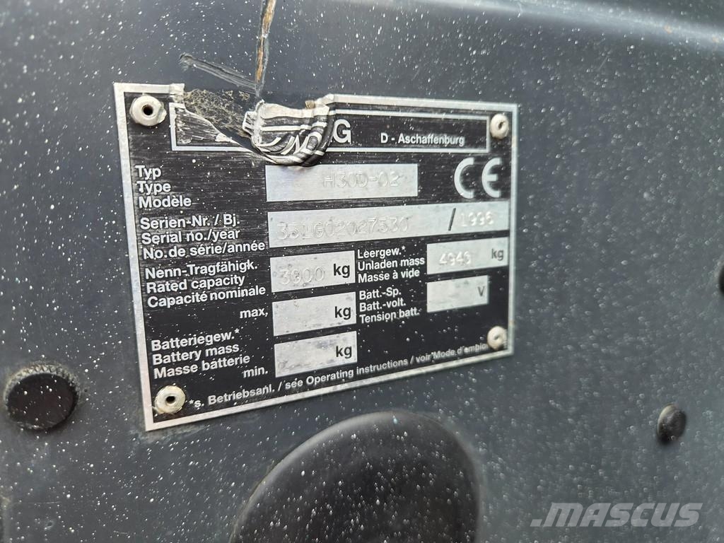 Linde H30D-02 Diesel heftrucks