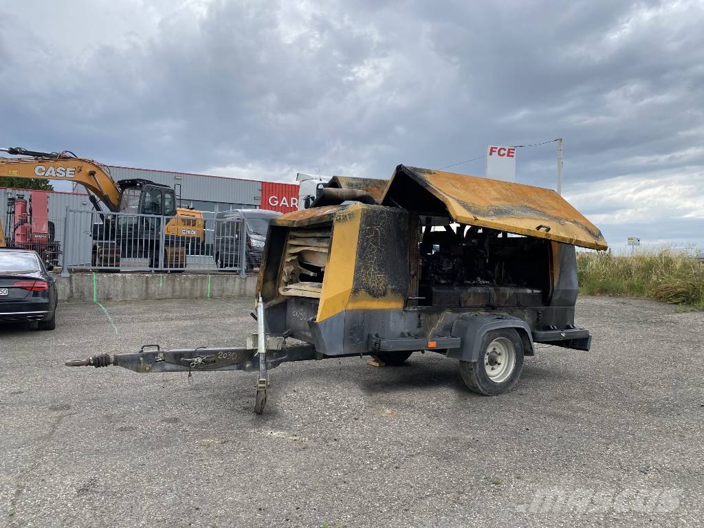 Atlas Copco XAHS 347 Carte Grise Française endommagé 空氣壓縮機