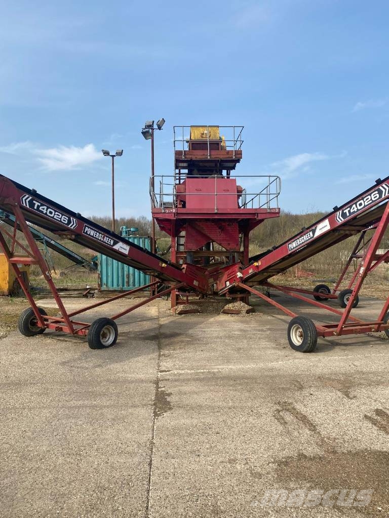 Terex Wash Plant Murskaamot