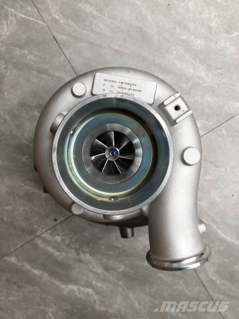Komatsu SAA6D107E-3 turbocharger Motori