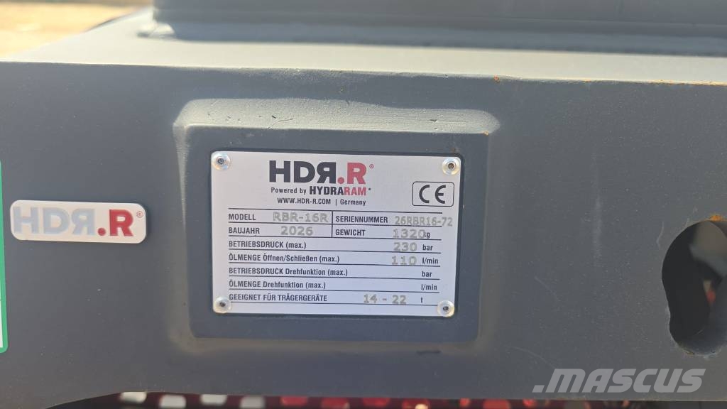 Hydraram RBR-16R دلاء فحص