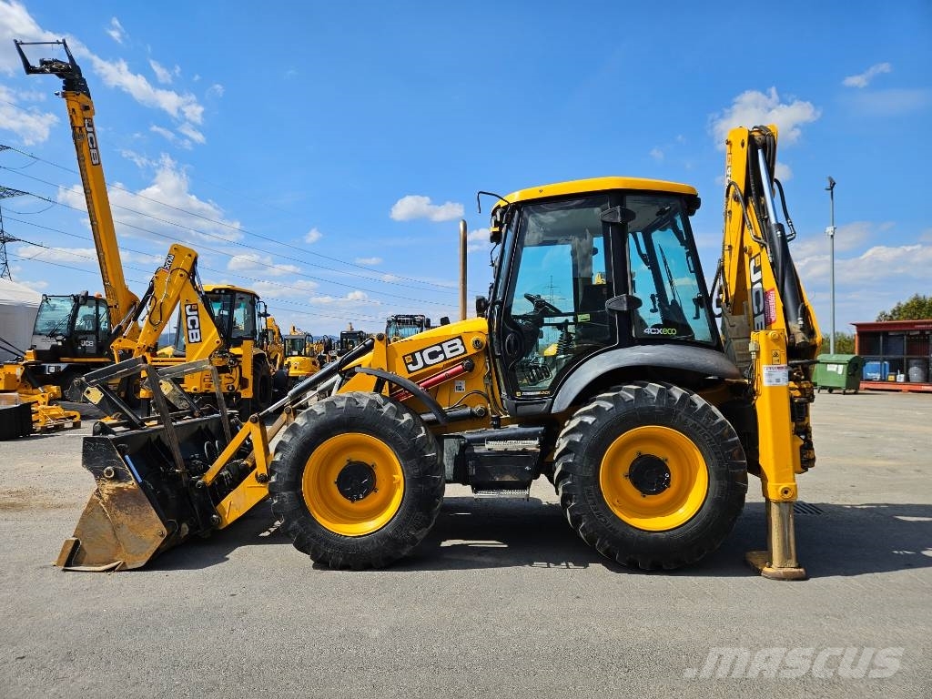 JCB 4CX Manual comands - ISO Backhoe loaders