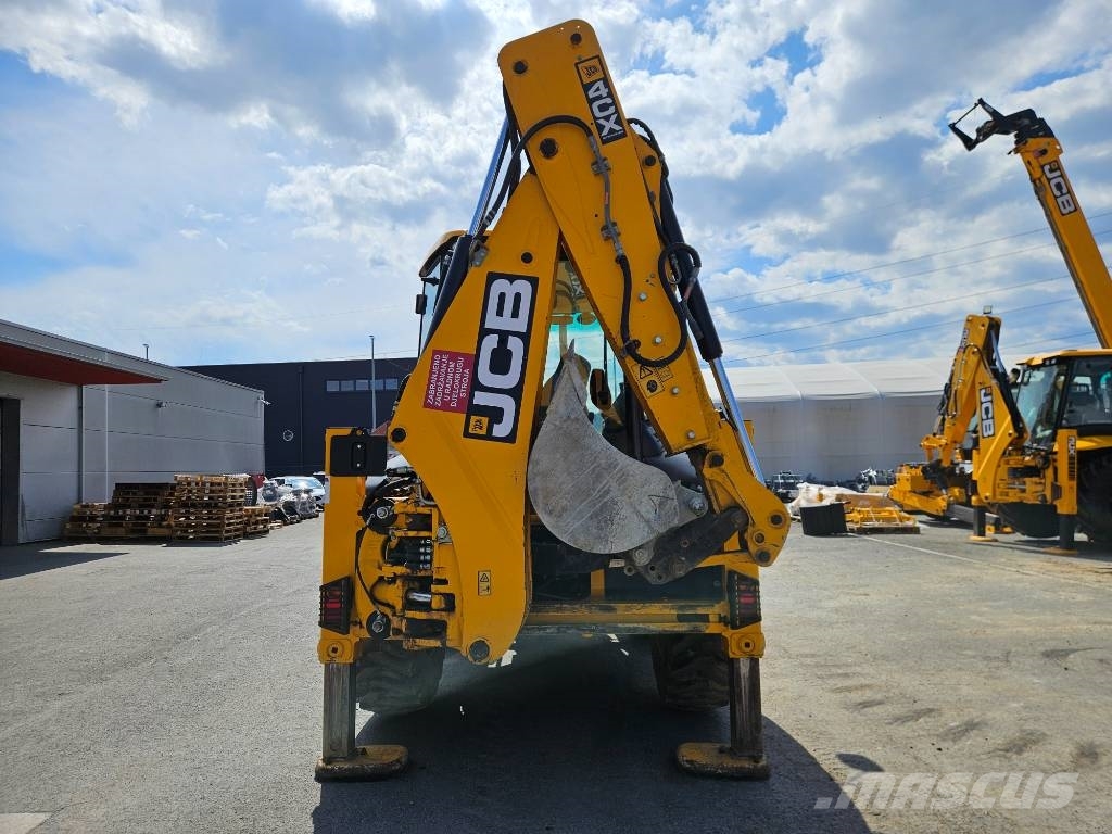 JCB 4CX Manual comands - ISO Backhoe loaders