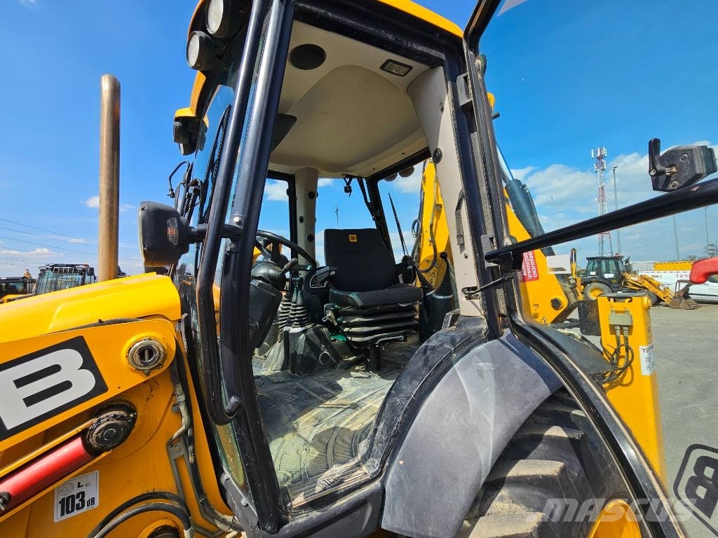 JCB 4CX Manual comands - ISO Backhoe loaders