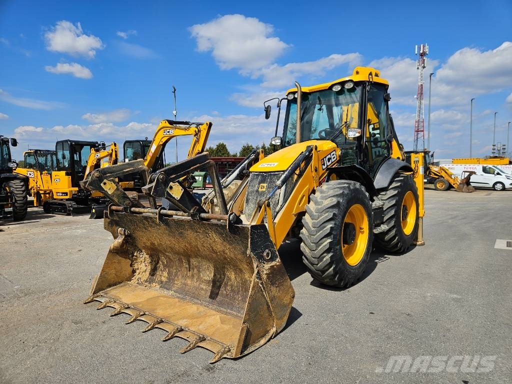 JCB 4CX Manual comands - ISO Backhoe loaders