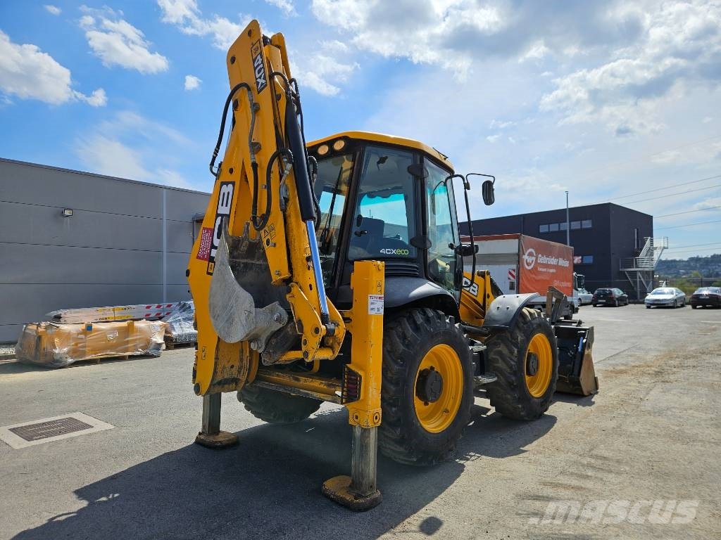 JCB 4CX Manual comands - ISO Backhoe loaders