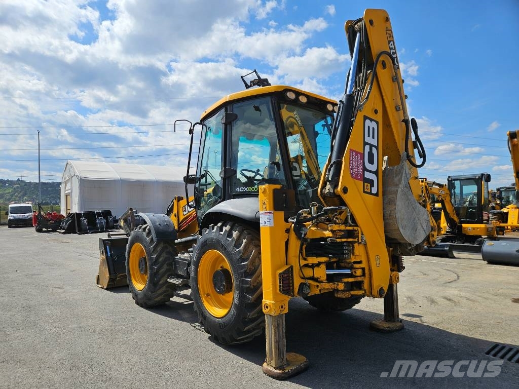 JCB 4CX Manual comands - ISO Backhoe loaders