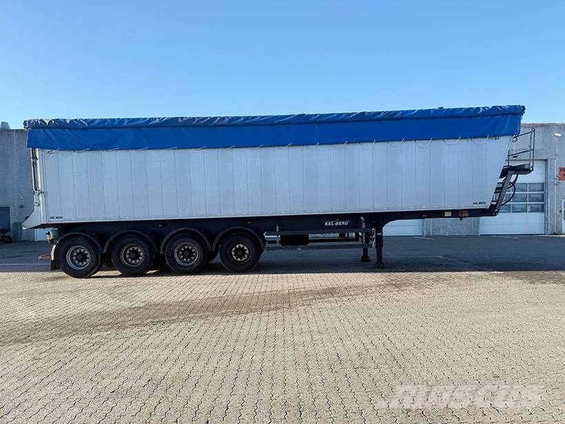 Kel-Berg Tipper / Alukastenmulde Kipper 61 m3 Savivartės puspriekabės