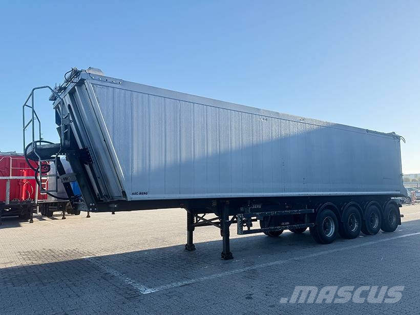 Kel-Berg Tipper / Alukastenmulde Kipper 61 m3 Savivartės puspriekabės