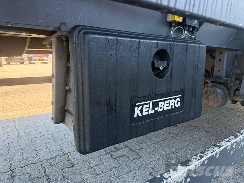 Kel-Berg Tipper / Alukastenmulde Kipper 61 m3 Savivartės puspriekabės