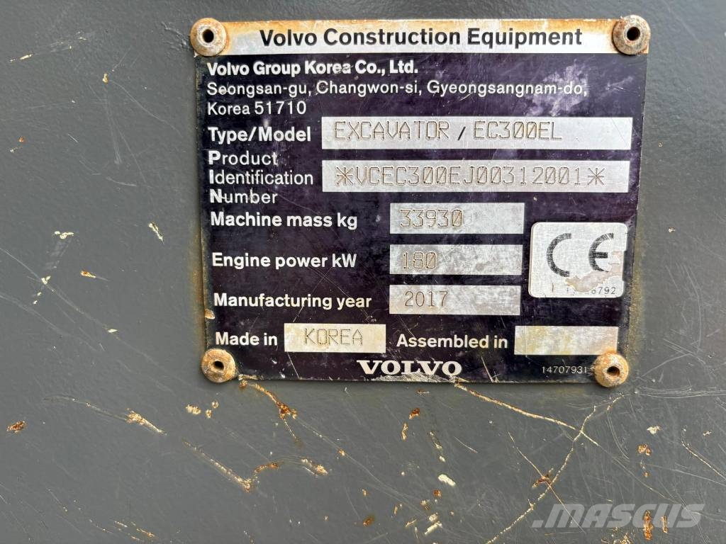 Volvo EC 300 EL (500 hours service done) Excavadoras de cadenas
