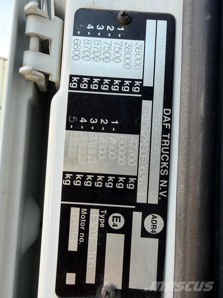 DAF XF 105.510 Kipper - 10x4 - Full Steel Suspension - شاحنات قلابة