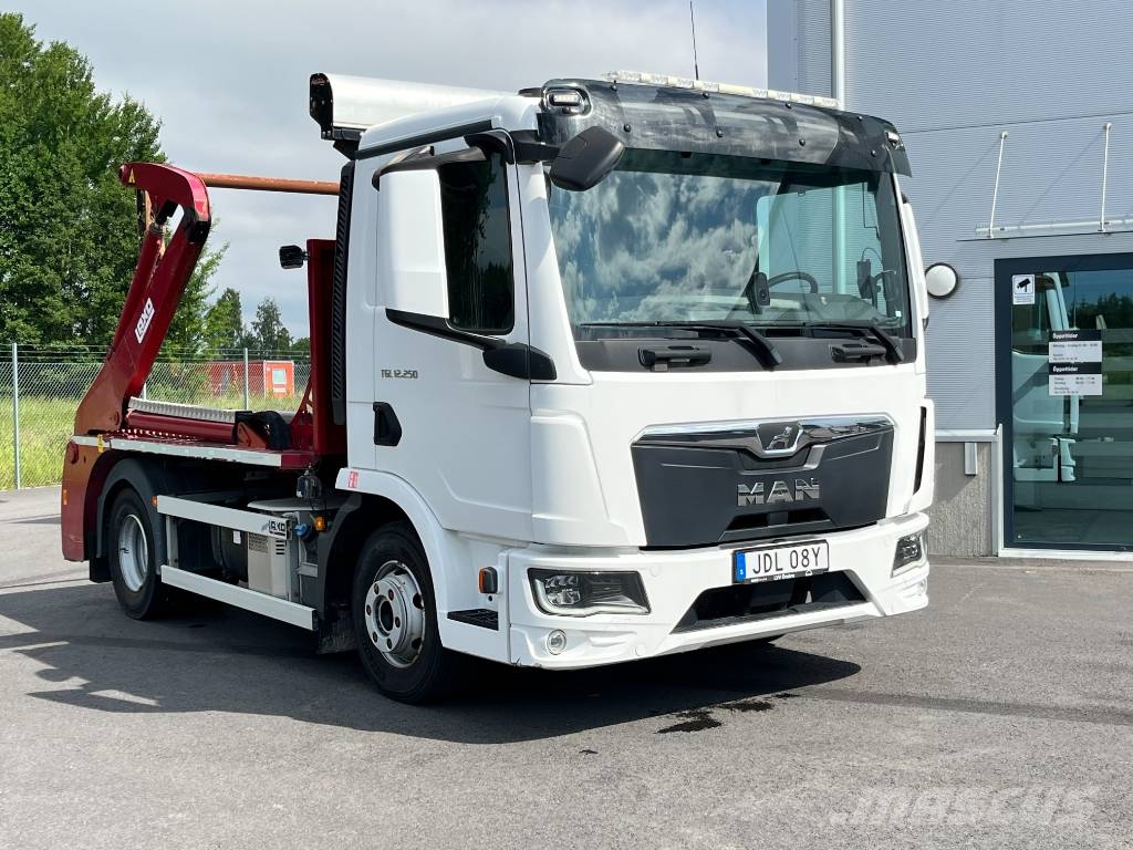 MAN TGL 12.250 4X2 BL Nostovarsi-vaihtolavakuorma-autot