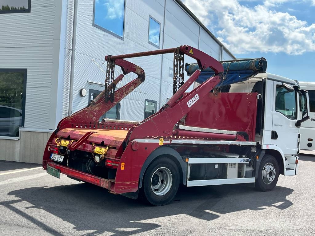 MAN TGL 12.250 4X2 BL Nostovarsi-vaihtolavakuorma-autot