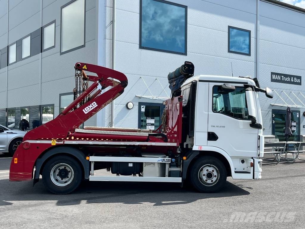 MAN TGL 12.250 4X2 BL Nostovarsi-vaihtolavakuorma-autot