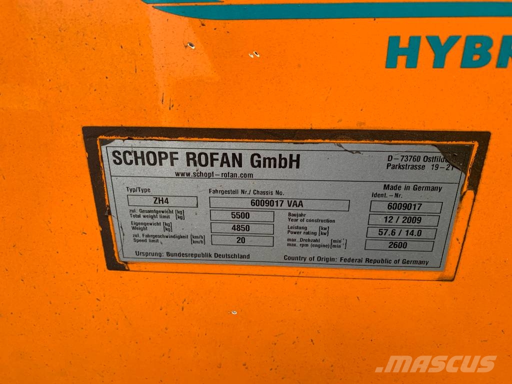 Rofan ZH4  V-3461  EO شاحنة قاطرة