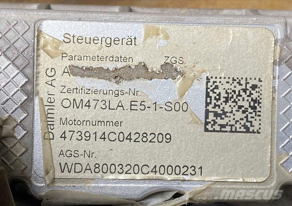 Daimler AG OM473LA / MTU 6R1300 Motoren
