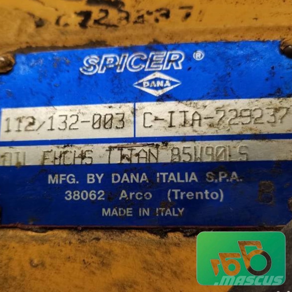 Spicer Mecalac MXT 12 Final Drive Spicer 112/132-003 Трансмиссии