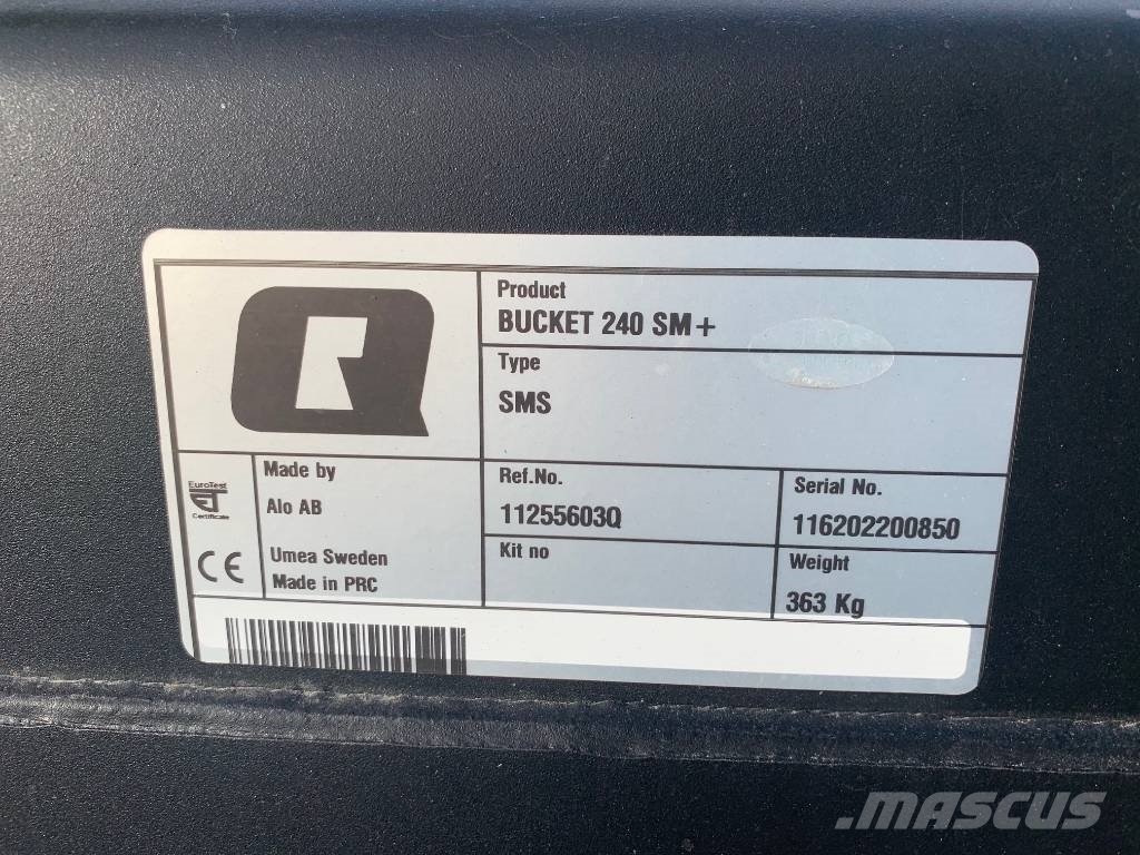 Ålö skopa, gafflar redskap Priključci za prednji utovarivač
