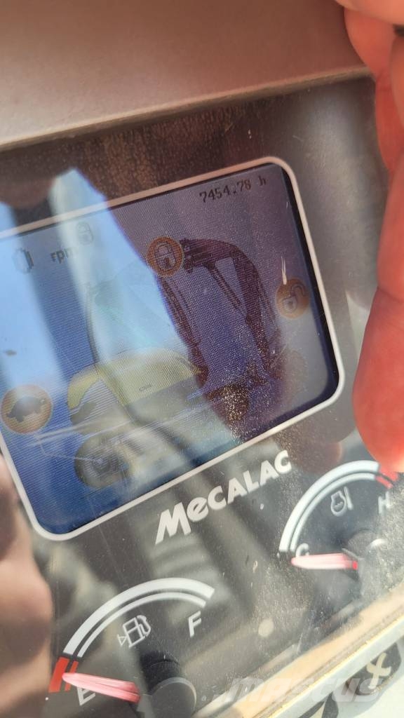 Mecalac 8 MCR حفارات وسط 7 طن - 12 طن